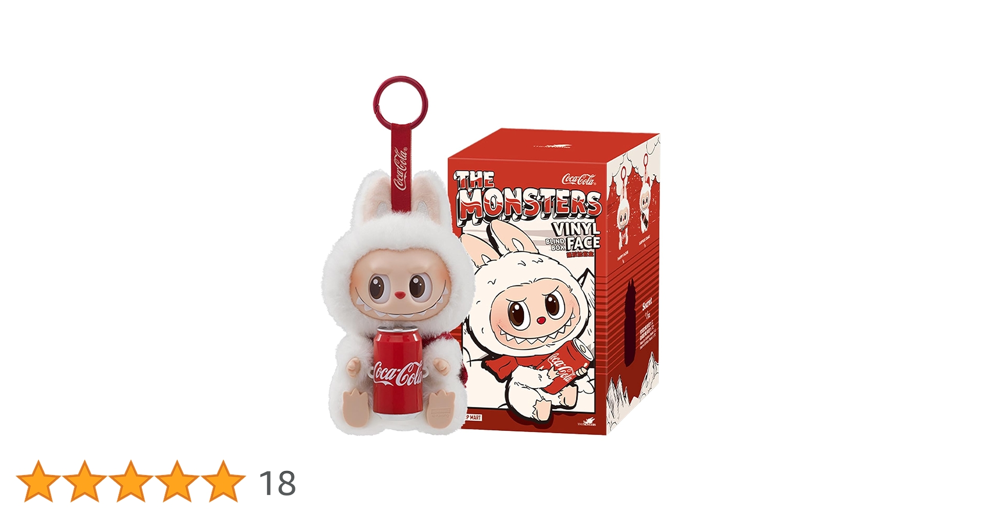 コカ・コーラ ウサギぬいぐるみ 2体セット Amazon.co.jp: 【単品 正規品・未開封】 POP MART THE MONSTERS